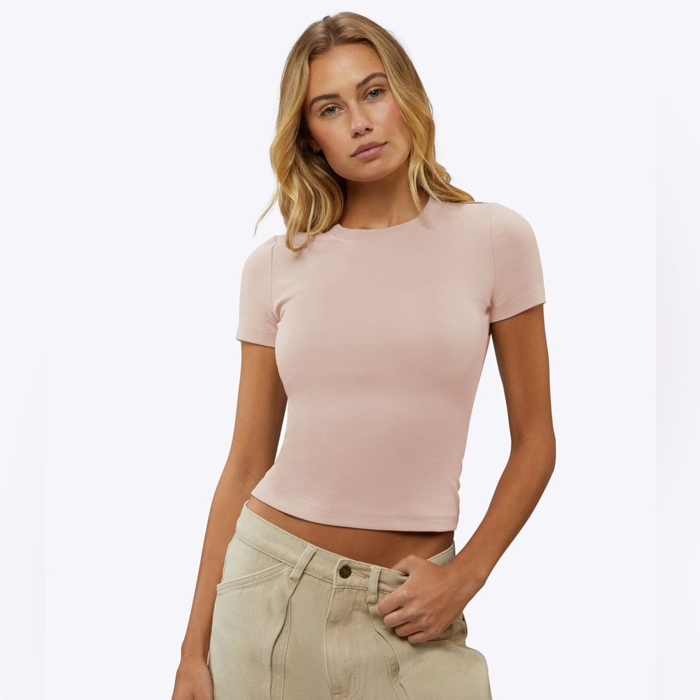 CUTS Tomboy Tee | Ballet (dusty rose / pale pink)